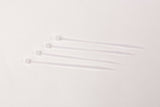 BCT 8 Inch 18 lb Cable Ties - Light Duty Industrial/Home Use - Bag of 100 - Natural - Zip Ties - Y8189C
