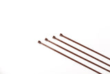 BCT 8 Inch 40 lb Cable Ties - Intermediate Duty Industrial/Home Use - Bag of 1000 - Brown - Zip Ties - Y8401M
