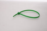 BCT 8 Inch 120 lb Cable Ties - Light Heavy Duty Industrial/Home Use - Bag of 100 - Green - Zip Ties - Y81205C
