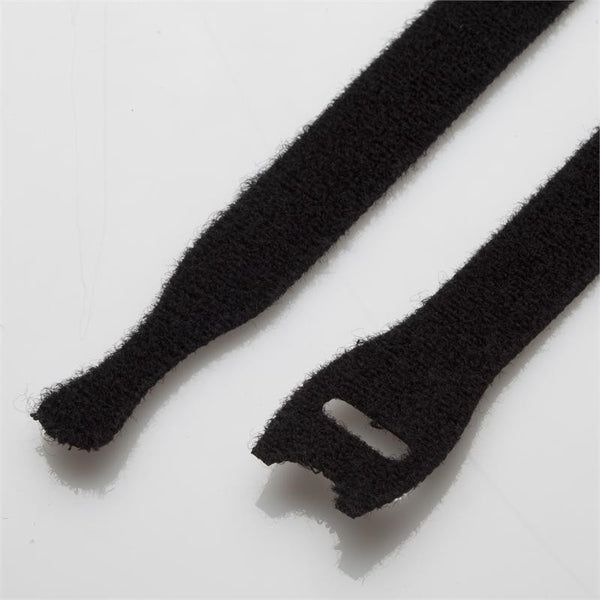 BCT 12 Inch  VELCRO Brand Cable Ties - 10 per Roll - Black - Zip Ties - Y12VCT-10