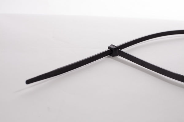 BCT 48 Inch 175 lb Cable Ties - Heavy Duty Industrial/Home Use - Bag of 50 - UV Black - Zip Ties - Y481750L