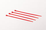 BCT 8 Inch 18 lb Cable Ties - Light Duty Industrial/Home Use - Bag of 1000 - Red - Zip Ties - Y8182M