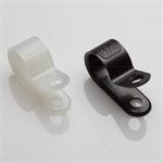 BCT 5/8" Cable Clamps - Heavy Duty Industrial/Home Use - Bag of 100 - Natural - Zip Ties - Y625HDCC9C