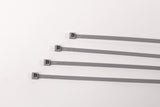 BCT 14 Inch 50 lb Cable Ties - Medium Duty Industrial/Home Use - Bag of 100 - Gray - Zip Ties - Y14508C