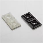 BCT 3/4 Inch Mounting Pads - Bag of 100 - UV Black - Zip Ties - YMP7509C