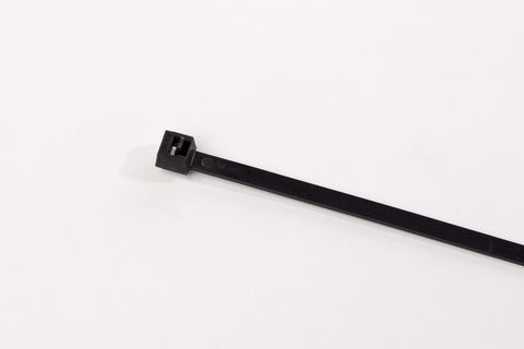 BCT 11 Inch 50 lb Releasable Cable Ties - Medium Duty Industrial/Home Use - Bag of 100 - UV Black - UV Zip Ties - Y1150R0C