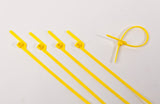 BCT Easy Release 6 Inch Tear Away Cable Ties - Bag of 1000 - Yellow - Zip Ties - Y64TTM